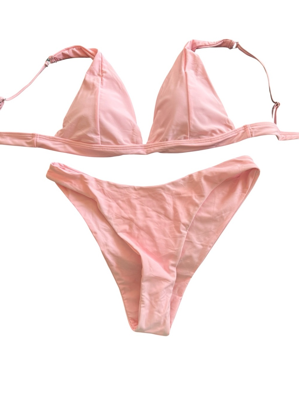 Light Pink Triangle Bikini Set - Women Swim - Picture 4 of 7